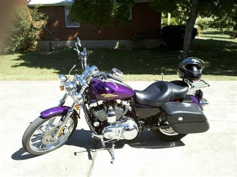 2008 Harley Davidson® Xl1200c Sportster® 1200 Custom Purple Haze