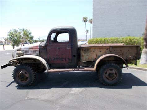 1941 Dodge 4x4 WC 12 1 2 Ton Power Wagon Winch Runs Great W Title