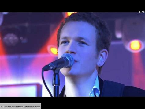 Noé Boon en concert à C à vous le fils de Dany Boon et Judith