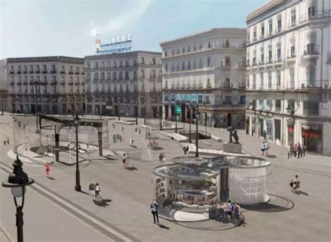 Las Obras De La Puerta Del Sol De Madrid Sin Rboles Arrancan La