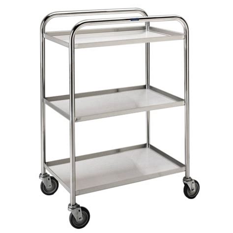 Pedigo Lightweight Stainless Steel Utility Cart