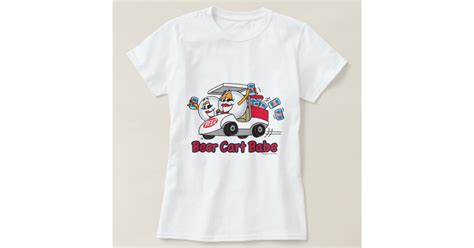 Beer Cart Babe Golf Tournament T Shirts Zazzle