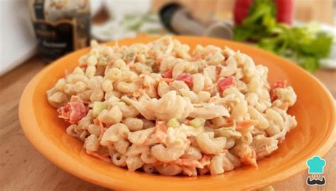 Ensalada De Coditos Con Pollo Receta F Cil Y Deliciosa