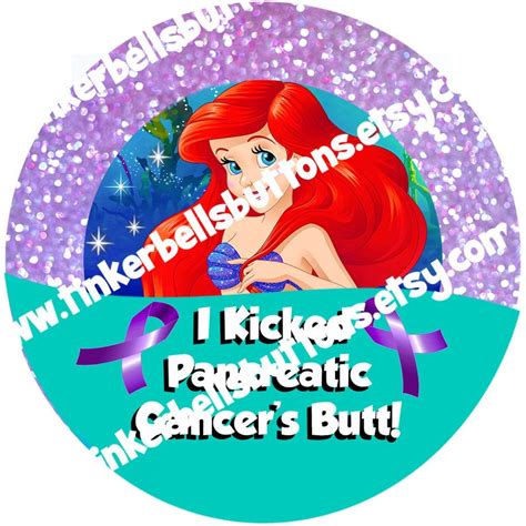 Fighting Cancer Disney Buttons Cancer Survivor Buttons Disney Etsy