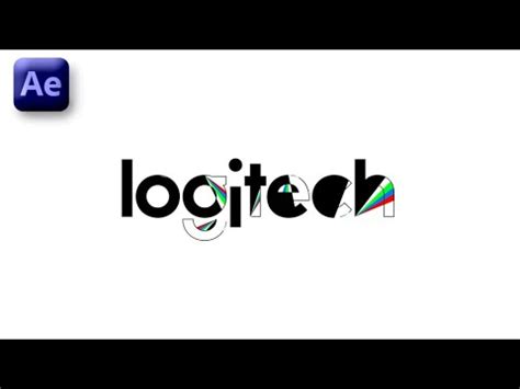 Logitech Logo Animation In Adobe After Effects Adobe After Effects