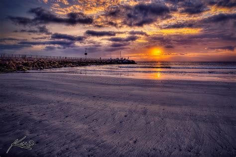 Sam’s Day, Jupiter Inlet Sunrise at Jetty | HDR Photography by Captain Kimo