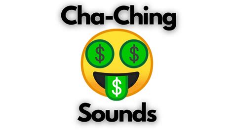 Cha Ching Sound Effects No Copyright Youtube