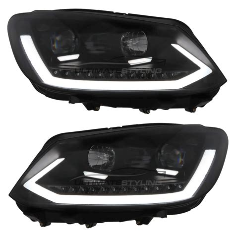 VW Caddy Mk3 Touran Performance Headlights LED Daytime Running