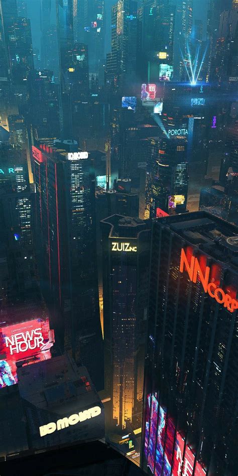 Pin By 🌴tokyo Video Plant📼 On Cyberpunk Futuristic City Scenery