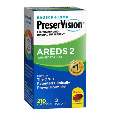 Buy Preser Vision AREDS 2 Eye Vitamin Mineral Supplement Mineral