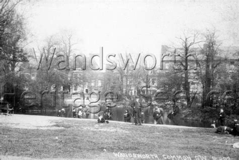 Three Island Pond Wandsworth Common C1900 Wandsworth Borough Photos