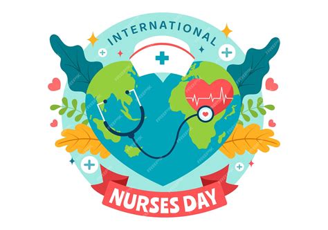 Premium Vector International Nurses Day Illustration For