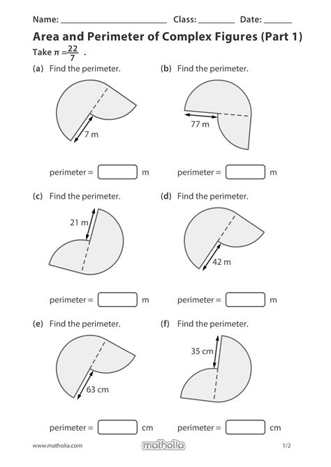 Perimeter And Area Of Similar Figures Worksheets