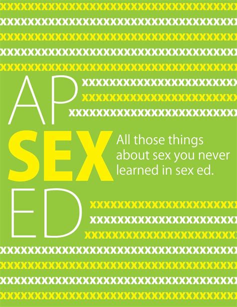 Sex Ed Infographic POPSUGAR Love Sex