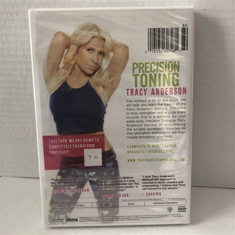 Tracy Anderson Precision Toning Dvd 2013 For Sale Online Ebay