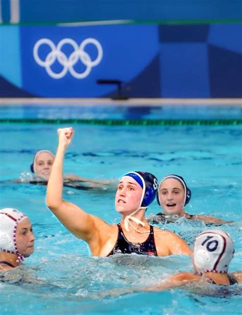 Aria Fischer Center Forward For USA National Women S Water Polo Team