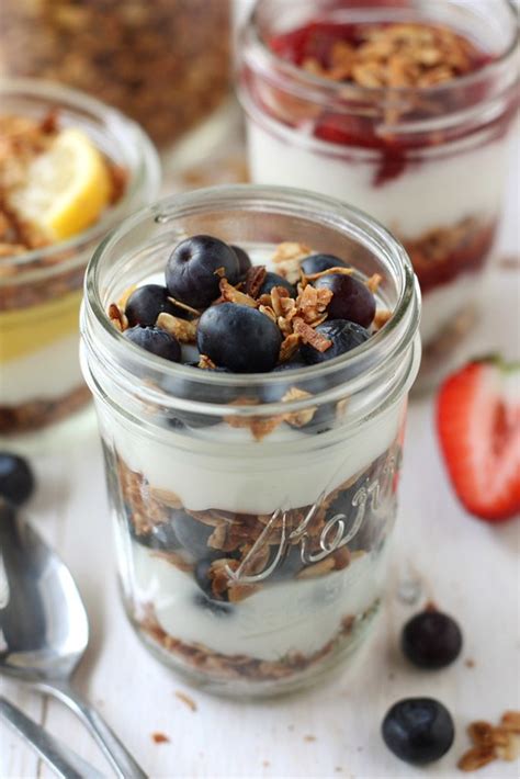 Easy Yogurt And Granola Breakfast Parfaits Three Ways Completely