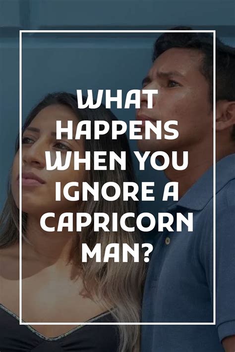 Capricorn Man Behavior - Surveys Hyatt