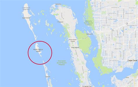 North Captiva Island Florida Map - Printable Maps