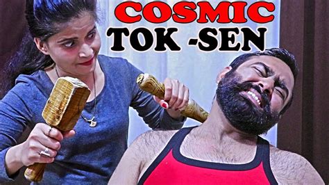 Worlds Best Tok Sen Head Massage Therapy By Cosmic Lady Barber Asmr