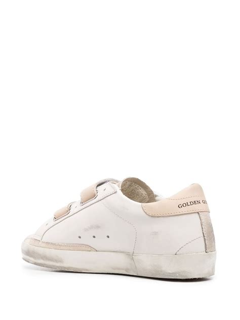 Golden Goose Old School logo-appliqué Sneakers - Farfetch