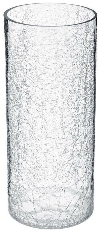 Atmosphera Vase en verre effet craquelé 30 cm au meilleur prix sur