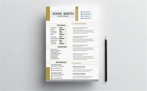 John Smith Resume Template 77713 TemplateMonster Resume Template