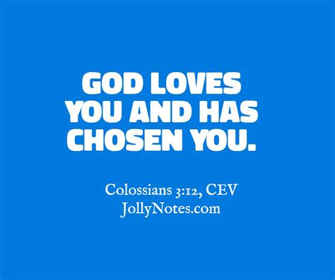 God Loves You And Has Chosen You: 5 Encouraging Bible Verses ...