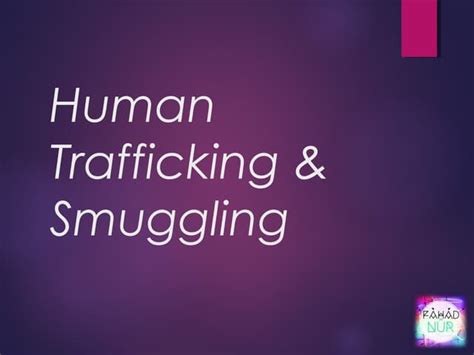 Human Trafficking History And Waves Prevention Ht In Pakistan Ppt