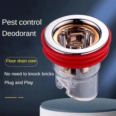 Deodorant Floor Drain Core Shower Drain Stopper Insectproof Anti Odor