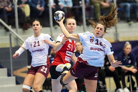 Liga Campionilor Handbal F Rapid Bucure Ti Nfr Ngere Categoric Pe