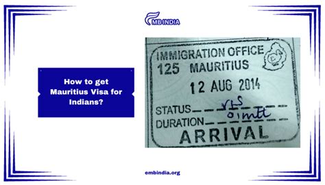 Mauritius Visa For Indians Discover Paradise