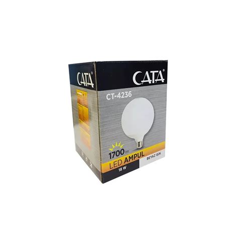 Cata CT 4236B 20W Ledli Glop Ampul E 27 Beyaz Beykoz Elektrikçi