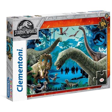 Clementoni Puzzle 104 1 Jurassic World 27098 8005125270989