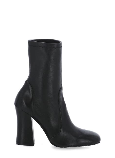 Stuart Weitzman Curve Block 100 Boots In Black Lyst Australia