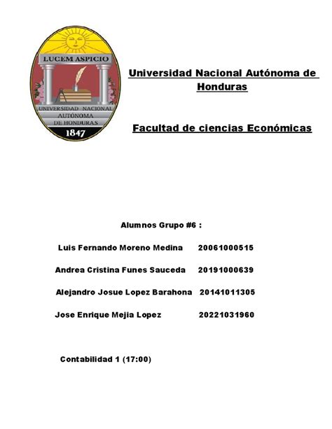 Tarea Primer Parcial Guia 1 2024 02 6 Universidad Nacional Autónoma De Honduras Facultad De