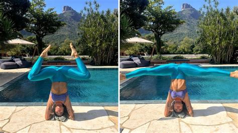 Aline Campos Surpreende Poses De Yoga E Reflete Estar Na Sombra