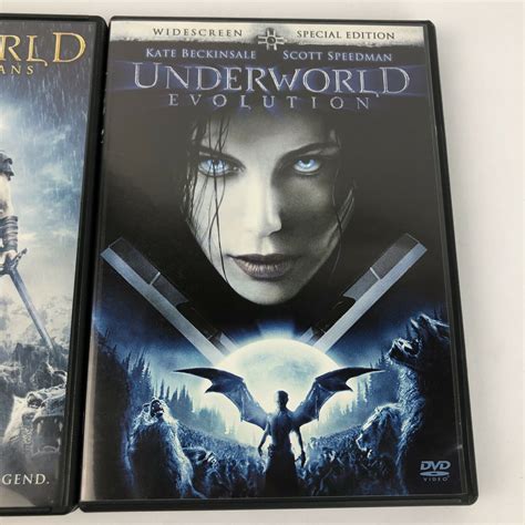 3 X Underworld Series Dvds Kate Beckinsale Rise Of The Lycans