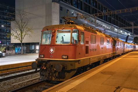 SBB Re 4 4 11191 11302 Zürich Hbf NJ470 to Hamburg New Engine