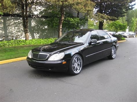 2001 Mercedes Benz S430 Sedan Lwb Navigation Leathercustom Wheels