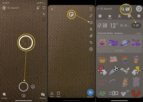 How to Send Snapchat GIFs
