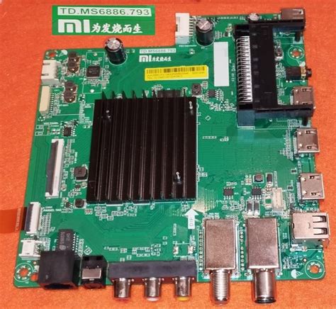 TD MS6886 793 PLACA MAIN BOARD SCHEDA PLATINEE POUR XIAOMI L43M7 7AEU