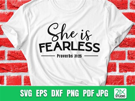 She Is Fearless Svg She Is Strong Svg Mothers Day Svg Etsy