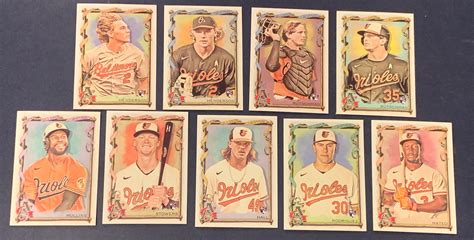 Topps Allen Ginter Baltimore Orioles Team Rc Sp Lot Adley