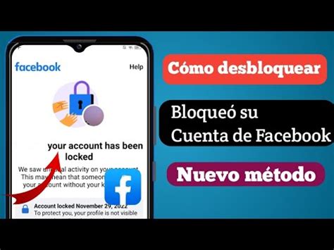 Cómo desbloquear una cuenta de Facebook 2023 Arreglar su cuenta ha