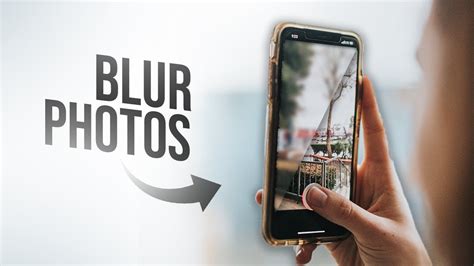 How To Blur A Photo On Any Iphone Tutorial Youtube