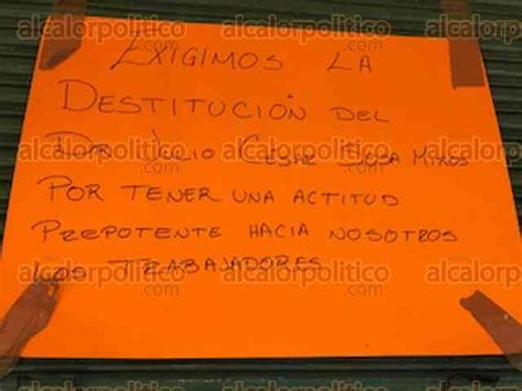 Empleados de chocolatera La Locomotora en Xalapa exigen destitución