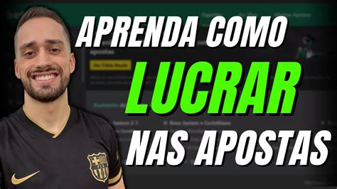 Aprenda Como Lucrar Nas Apostas Esportivas Youtube