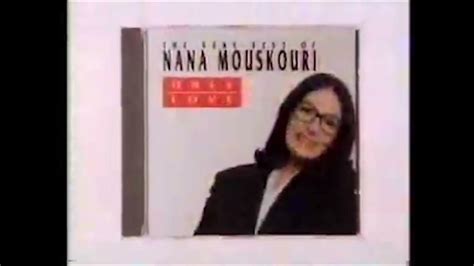 The Very Best Of Nana Mouskouri Only Love Music Album Ad 1991 Low