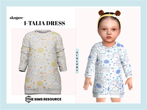 The Sims Resource I Talia Dress